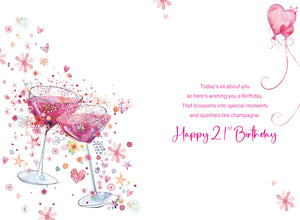 21st Birthday Card