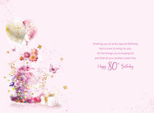 Load image into Gallery viewer, 80th Birthday Card
