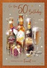 Load image into Gallery viewer, 50th Birthday Card
