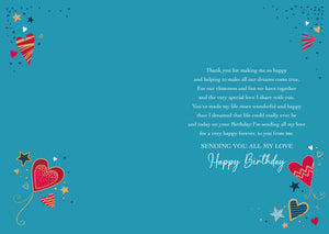 One I Love Birthday Card