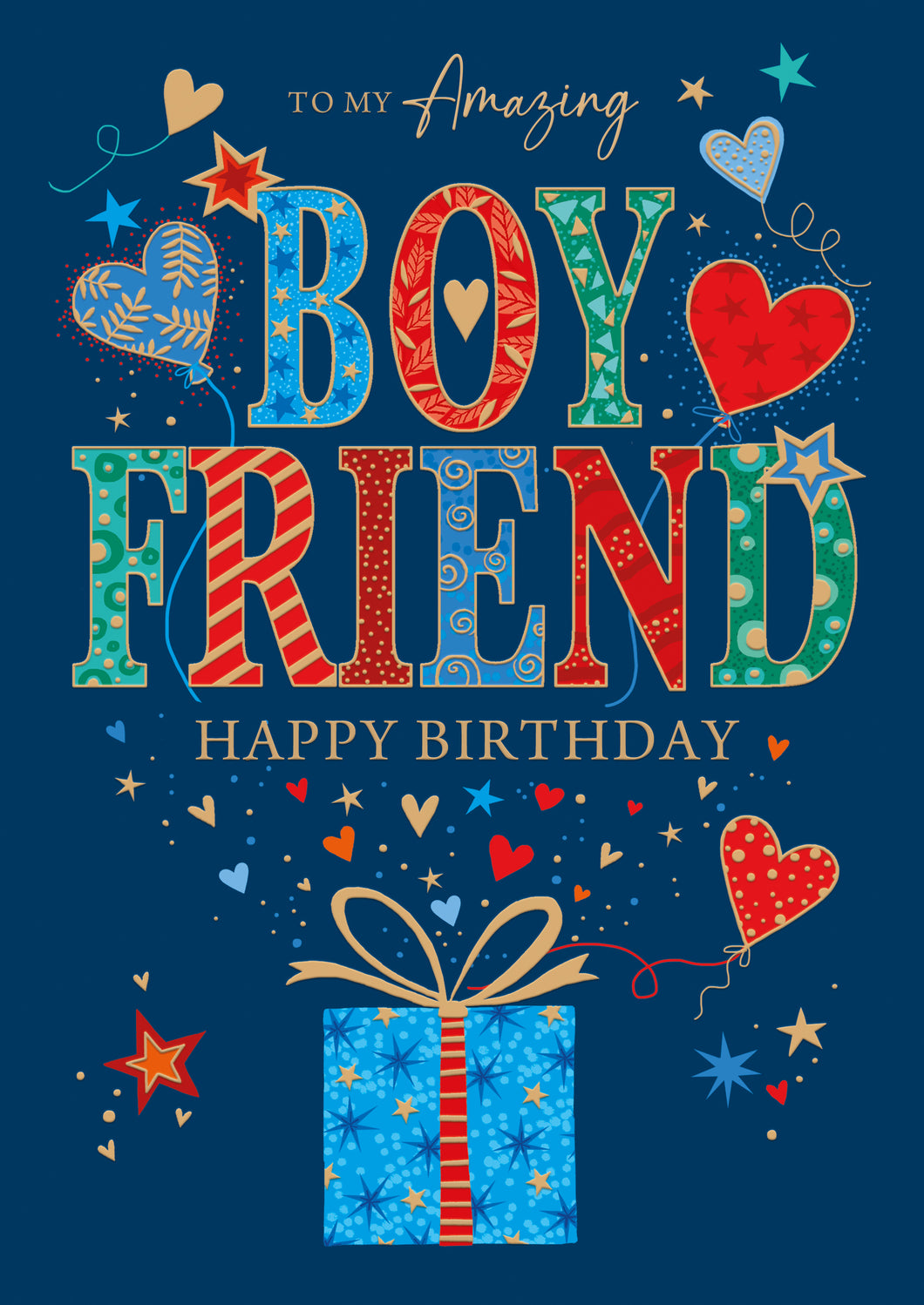 Boyfriend Birthday Card
