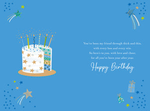 Friend Birthday Card