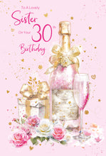 Load image into Gallery viewer, Sister 30th Birthday Card

