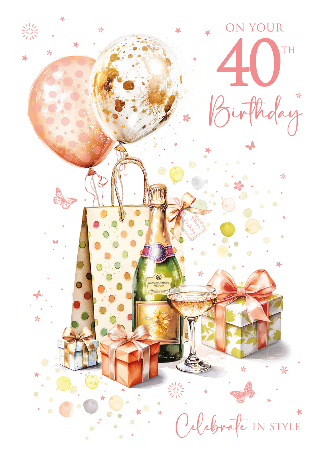 40th Birthday Card