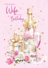 Load image into Gallery viewer, Wife Birthday Card
