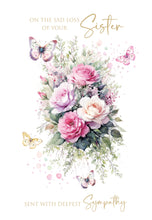 Load image into Gallery viewer, Loss of Sister Sympathy Card
