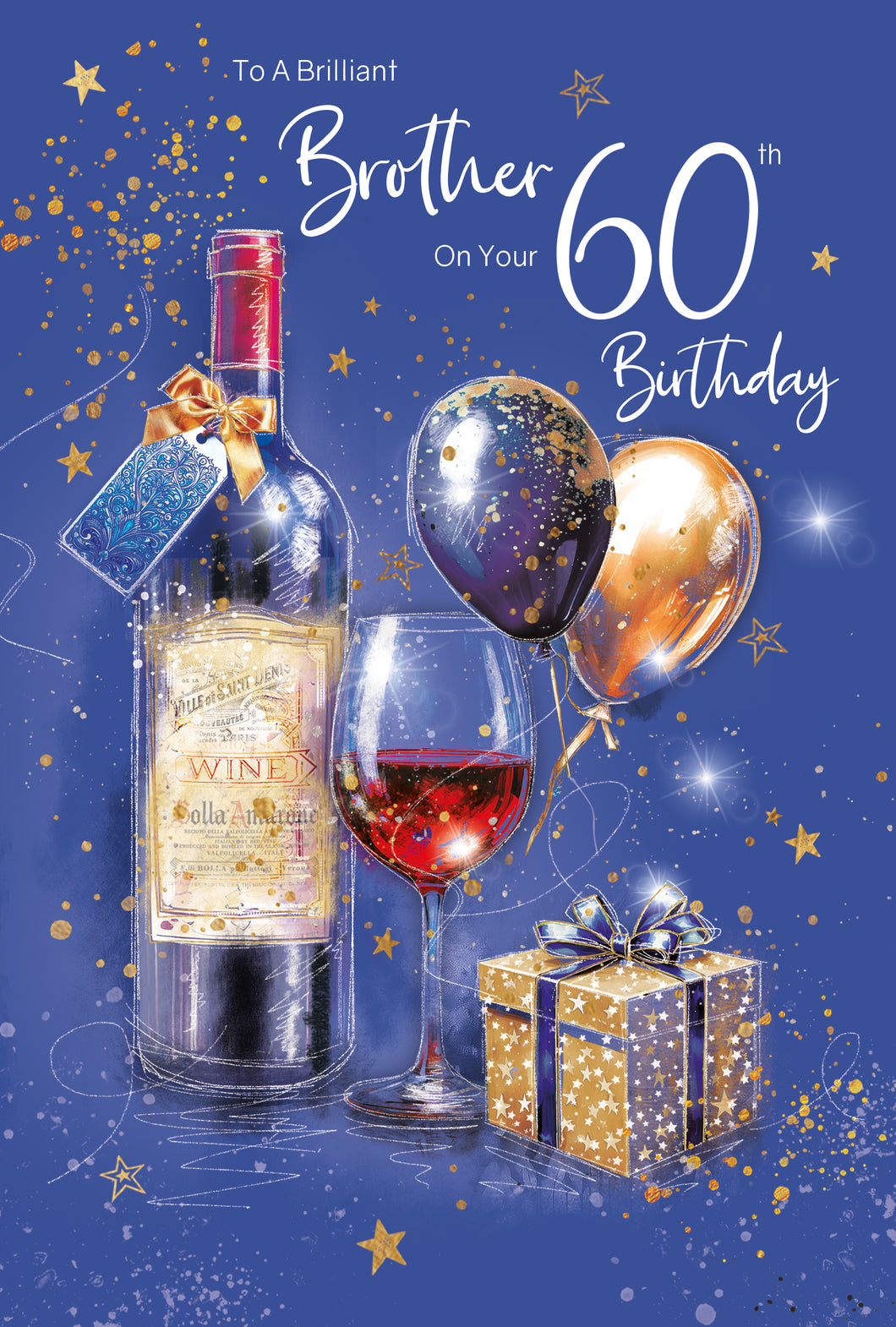 Brother 60th Birthday Card