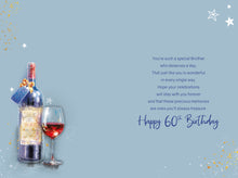 Load image into Gallery viewer, Brother 60th Birthday Card
