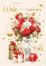 Load image into Gallery viewer, Wife Birthday Card
