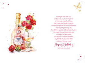 Wife Birthday Card