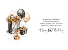 Load image into Gallery viewer, Brother in Law 60th Birthday

