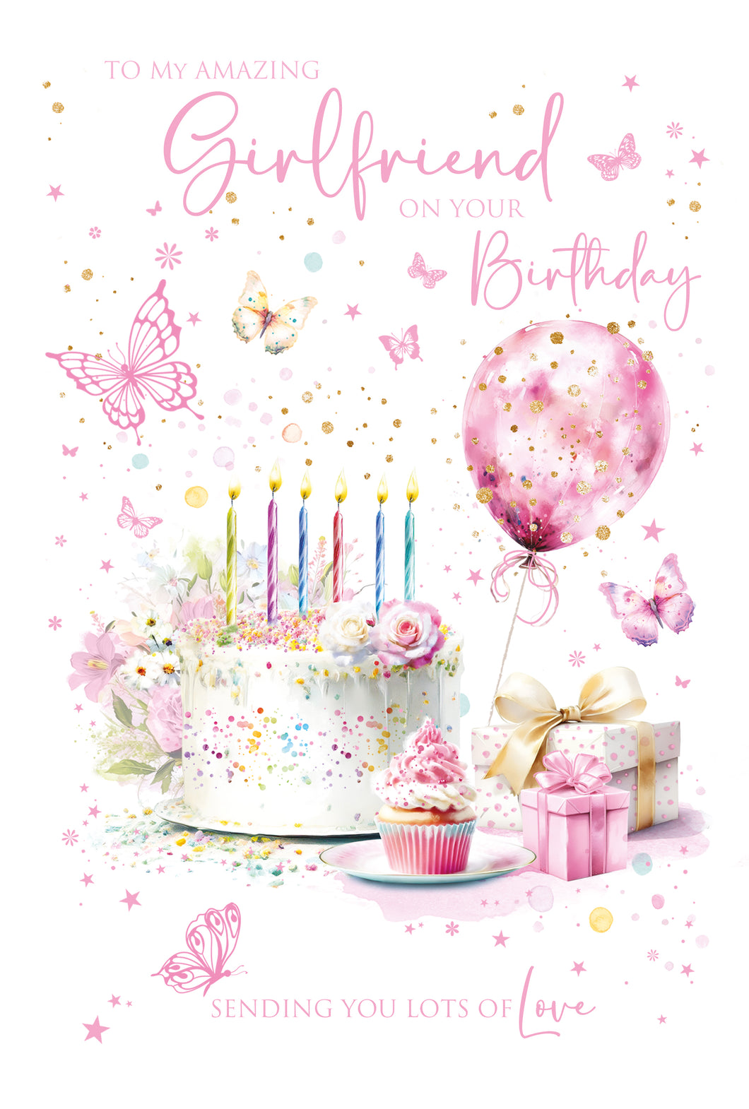 Girlfriend Birthday Card