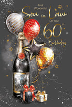 Load image into Gallery viewer, Son in Law 60th Birthday Card

