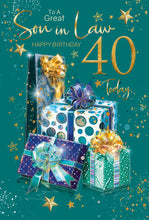 Load image into Gallery viewer, Son in Law 40th Birthday
