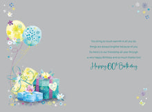 Load image into Gallery viewer, Friend 60th Birthday Card
