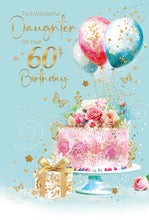 Load image into Gallery viewer, Daughter 60th Birthday Card
