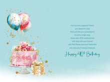Load image into Gallery viewer, Friend 40th Birthday Card
