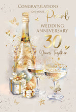 Load image into Gallery viewer, 30th Wedding  Anniversary- Pearl
