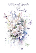 Load image into Gallery viewer, To all the Family Sympathy card
