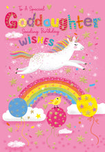 Load image into Gallery viewer, Goddaughter Birthday Card
