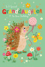 Load image into Gallery viewer, Granddaughter Birthday Card

