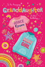 Load image into Gallery viewer, Granddaughter Birthday Card
