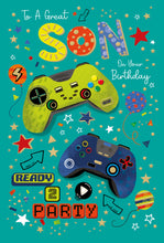 Load image into Gallery viewer, Son Birthday Card
