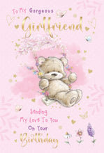 Load image into Gallery viewer, Girlfriend Birthday Card
