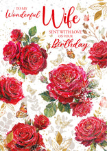 Load image into Gallery viewer, Wife Birthday Card
