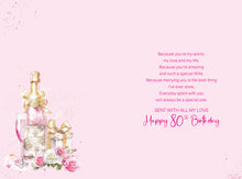 Load image into Gallery viewer, Wife 80th Birthday Card
