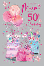 Load image into Gallery viewer, Mum 50th Birthday Card
