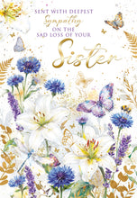 Load image into Gallery viewer, Loss of Sister Sympathy Card
