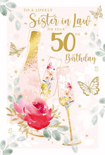Load image into Gallery viewer, Sister in Law 50th Birthday
