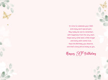 Load image into Gallery viewer, Sister in Law 50th Birthday
