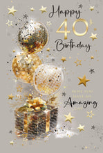 Load image into Gallery viewer, 40th Birthday Card
