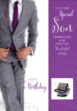 Load image into Gallery viewer, Son Birthday Card
