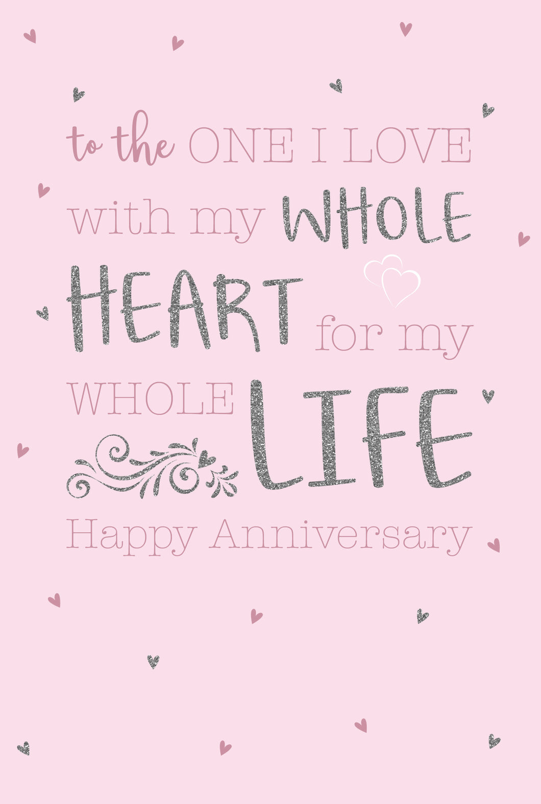 One I Love Anniversary Card