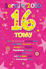 Load image into Gallery viewer, 16th Female 2010
