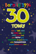 Load image into Gallery viewer, 30th Male 1996
