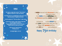 Load image into Gallery viewer, 75th Male 1951
