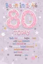 Load image into Gallery viewer, 80th Female 1946
