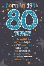 Load image into Gallery viewer, 80th Male 1946
