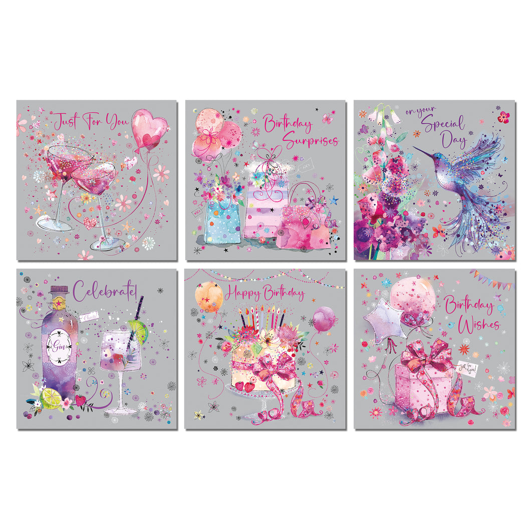 Multi Pack of Birthday Cards