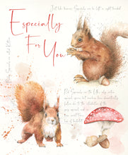 Load image into Gallery viewer, Happy Birthday Card - Red Squirrel
