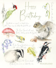 Load image into Gallery viewer, Happy Birthday Card - Woodland
