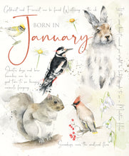 Load image into Gallery viewer, January Birthday Card
