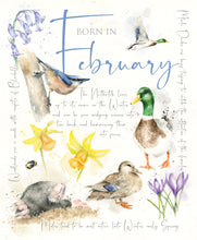 Load image into Gallery viewer, February Birthday Card
