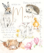 Load image into Gallery viewer, March Birthday Card

