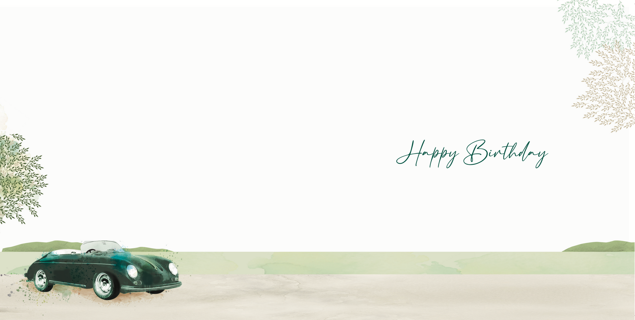 Male Birthday Card For Him - General Card For Men - RAF Red Arrows - Airplanes Over Buckingham