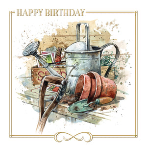 Gardening Birthday Card